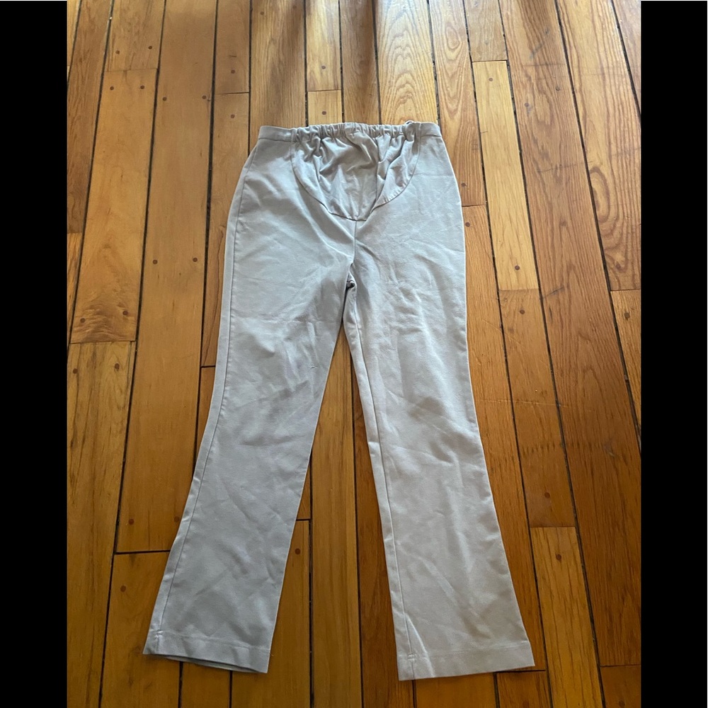 Khaki motherhood maternity medium pants